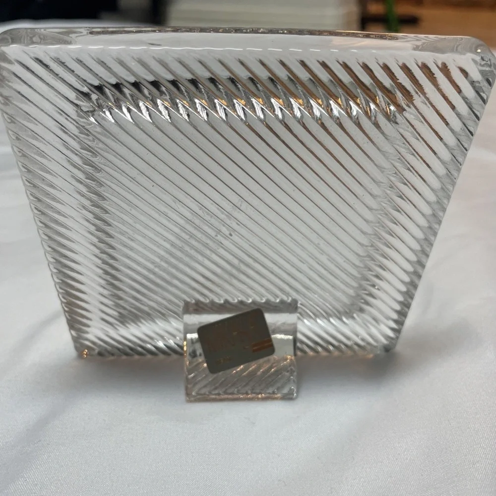 Mikasa clear glass